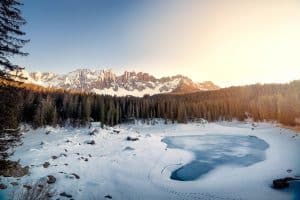 la montagne en hiver
