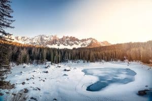 la montagne en hiver
